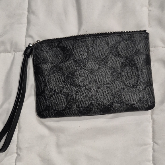 Coach Black Wristlet - Picture 2 of 4